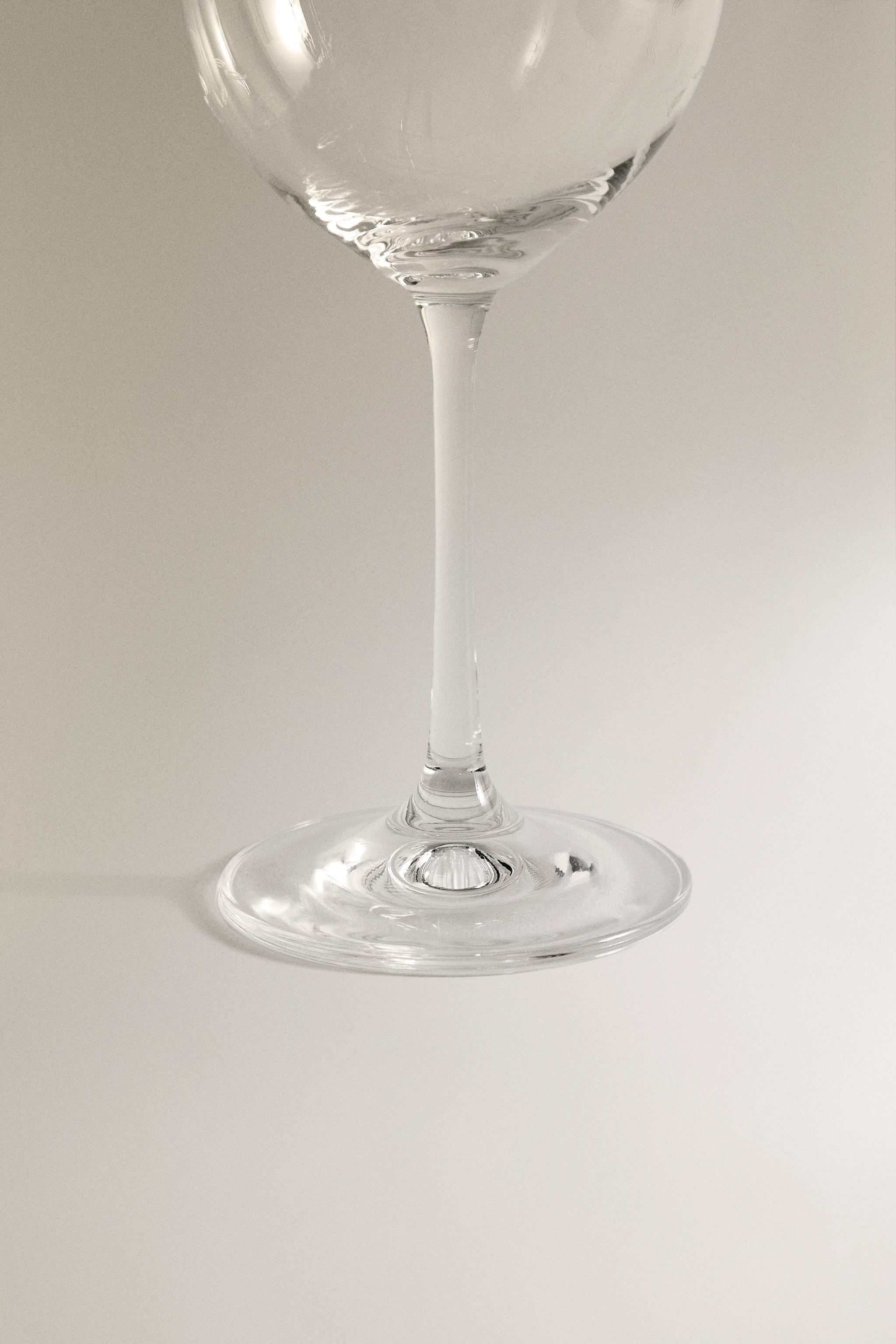 ENGRAVED CHRISTMAS WINE GLASS